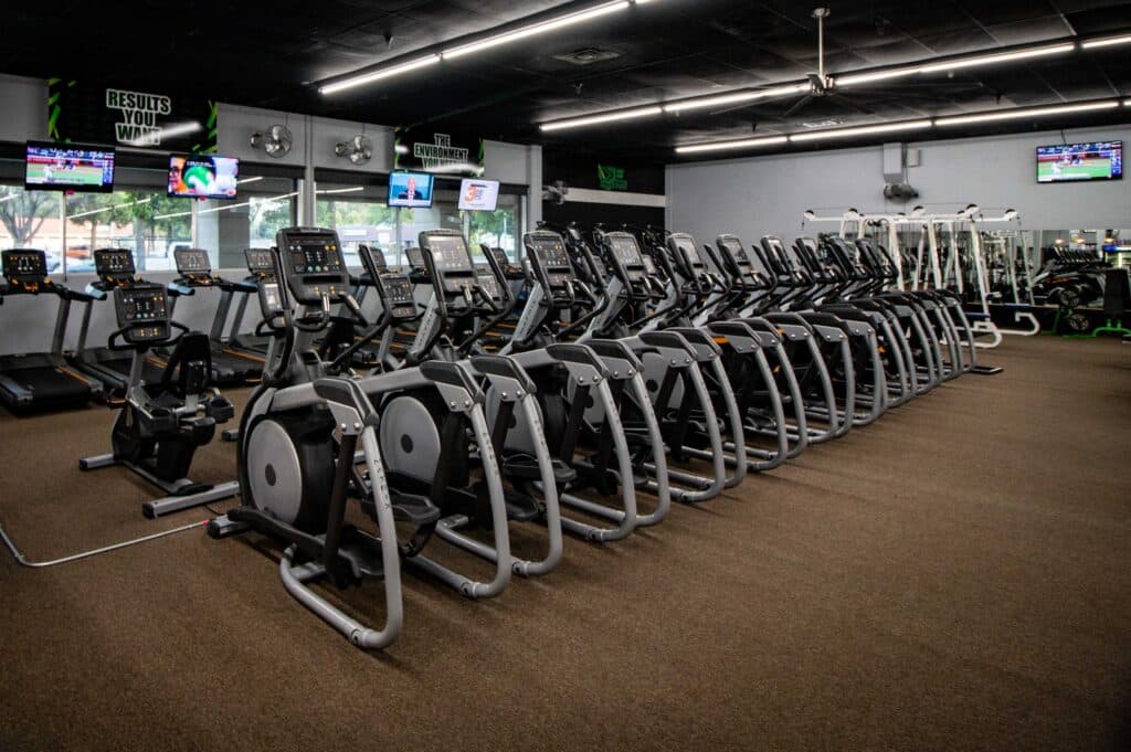 Cardio area area at EveryDay Fitness in Redding, CA