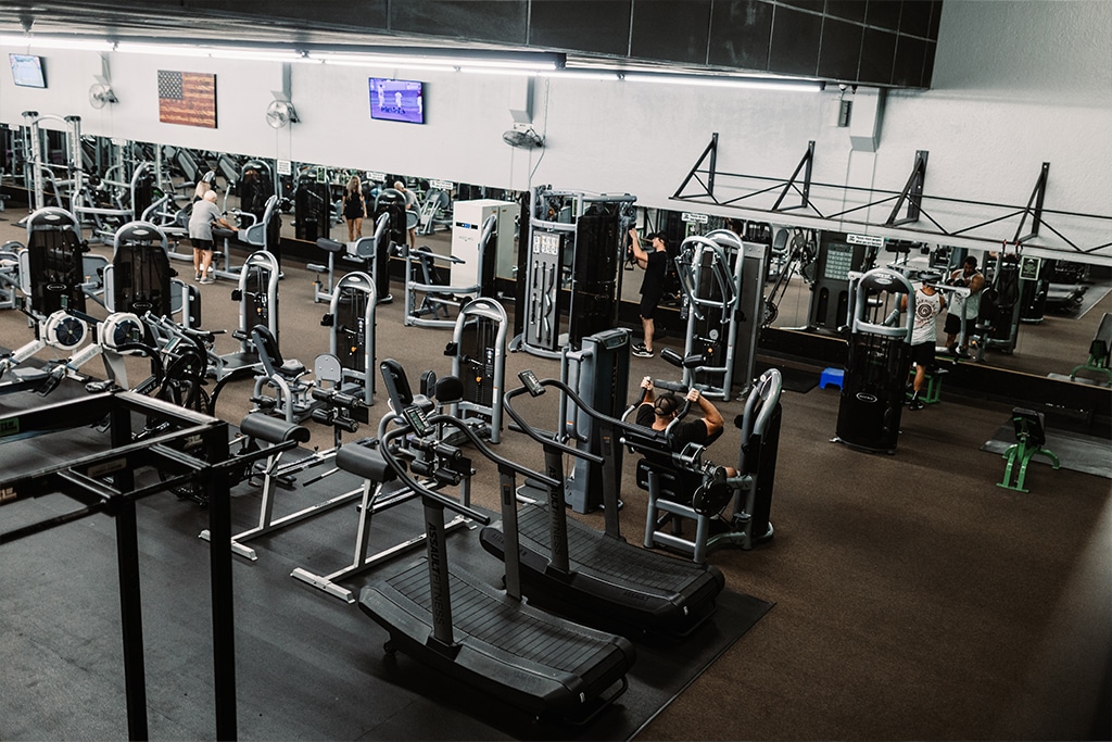 Pin-Loaded Machine area at EveryDay Fitness in Redding, CA